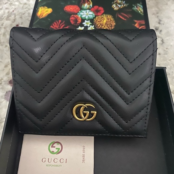 Bags Gucci Wallet Card Case In Black Poshmark